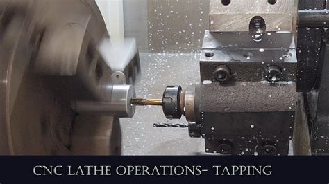 cnc tapping program|Mastering CNC Turning and Tapping Programs: The Ultimate Guide.